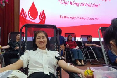 Trường Tiểu học Tam Thanh cùng nhau thực hiện hoạt động hiến máu tình nguyện